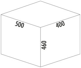 Cox® Base 460 S/500-2, hellgrau, H 460 mm