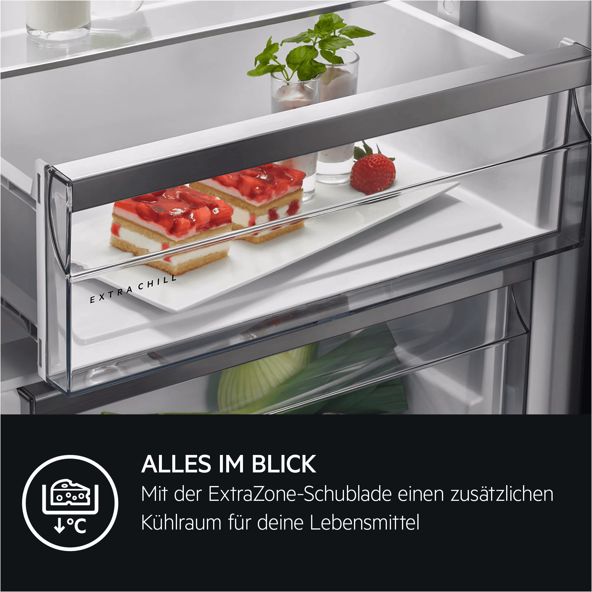 AEG NSC7C181DS Kühl- / Gefrierkombination