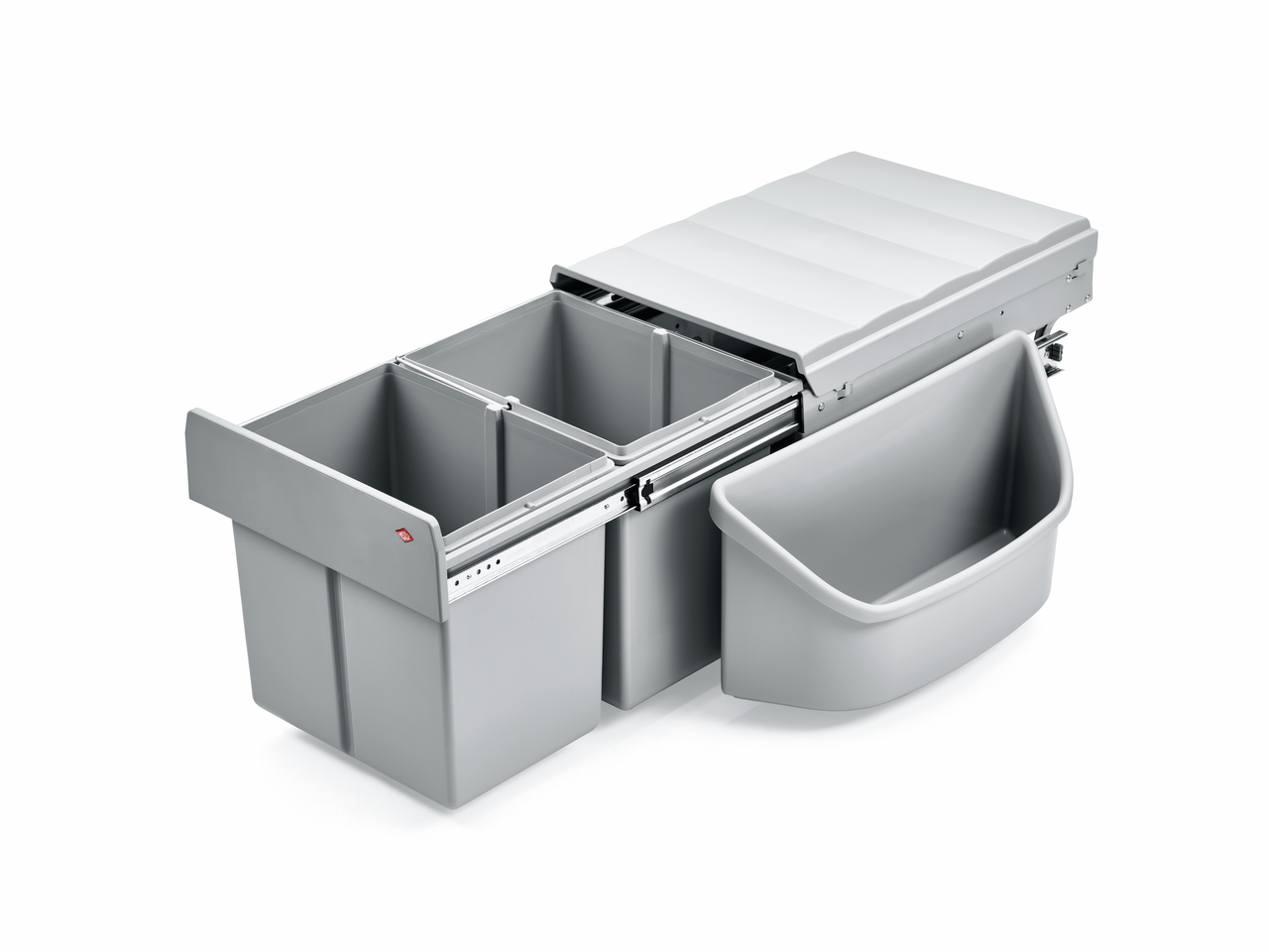 WESCO® Traditionline Double-Master® Corner 360 S/400-2, alugrau, für Diagonaleckschränke