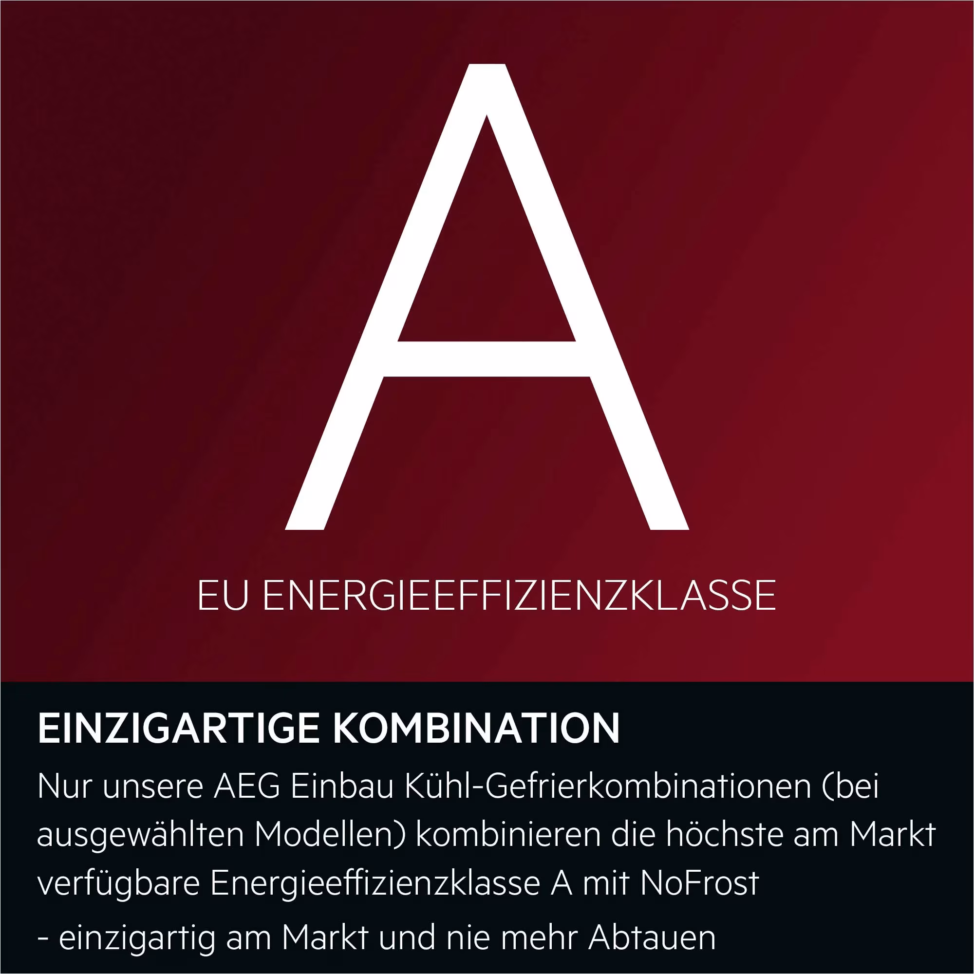 AEG EK7A18C Kühl- / Gefrierkombination