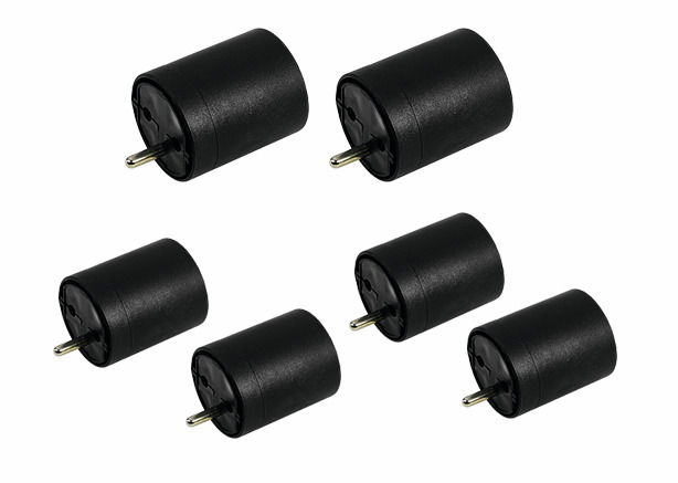 Naber Adapter Set für Schweizer Stecker, Zubehör, bis max. 10 A/250 V