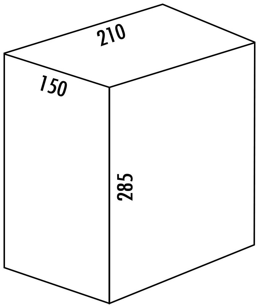 Naber - Ersatzeimer, anthrazit, 7,5 Liter