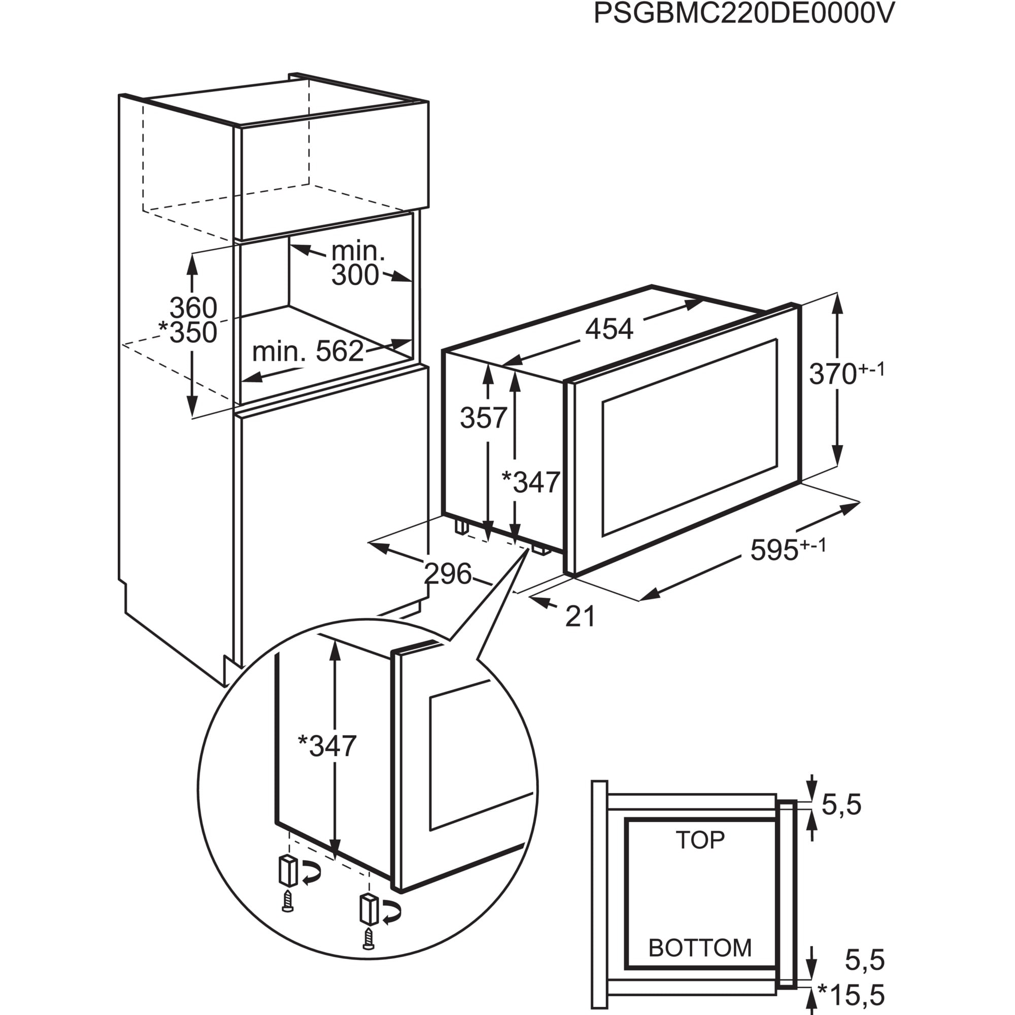 AEG MS1700B Mikrowelle