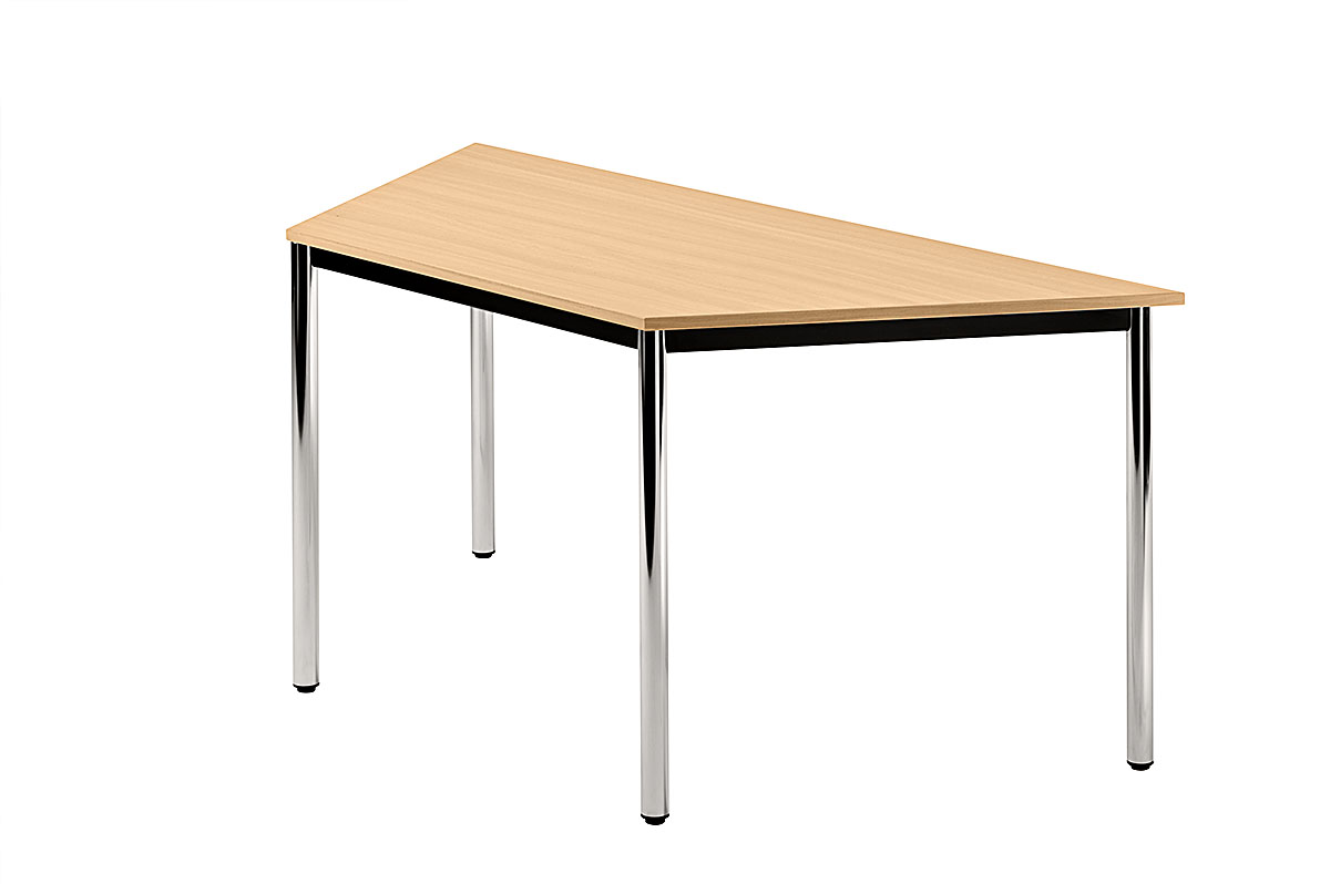 LIGNEA Besprechungstisch trapezf. DRTR, 160 x 69 cm