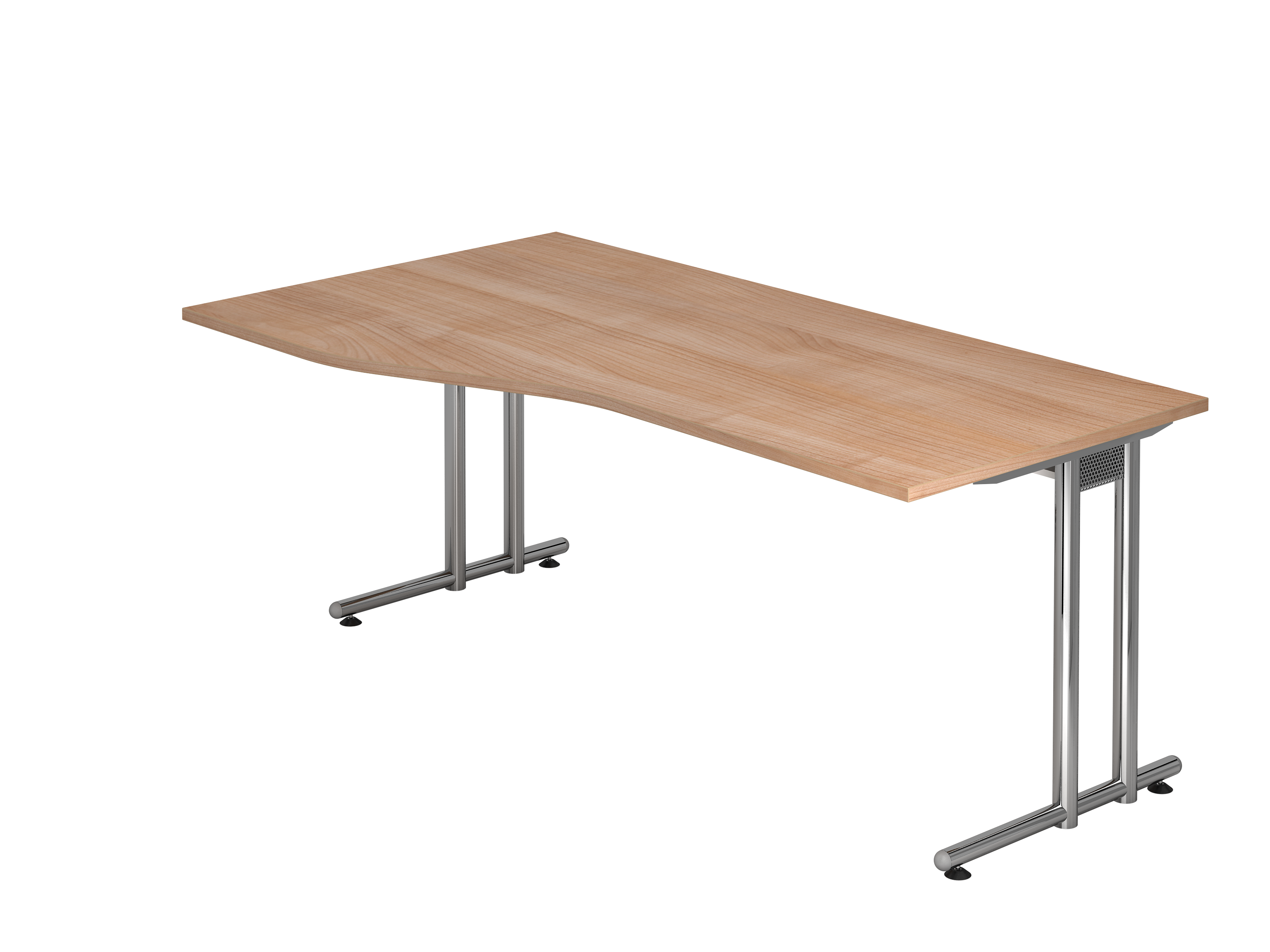 LIGNEA Schreibtisch NS18, 180 x 100/80cm