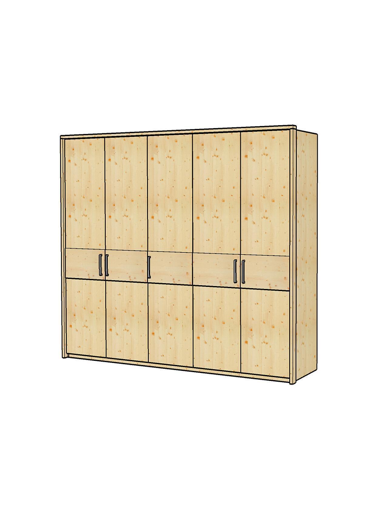 Kleiderschrank Lugano, 5-trg.