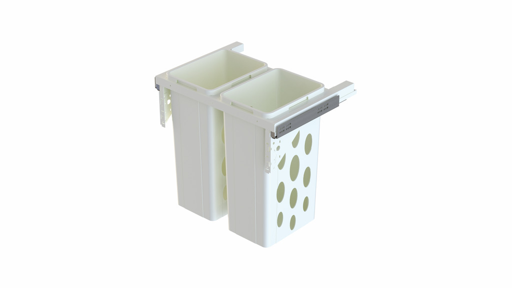 Naber WESCO® Pullboy Soft Comfort Laundry 550 K/600-2, Schrankausstattung, weiß