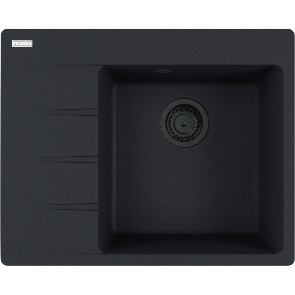 Franke Centro, CNG 611-62 A Black Matt Collection