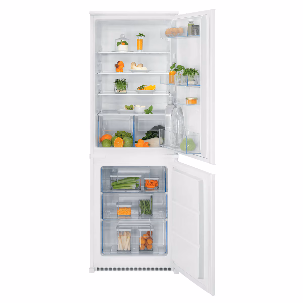 Electrolux KNS5LE16S Kühl- / Gefrierkombination