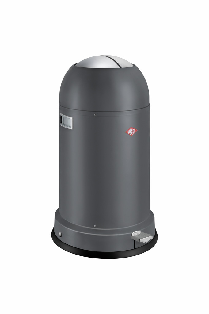 Naber WESCO® Kickmaster® CL, freistehender Behälter, graphit matt
