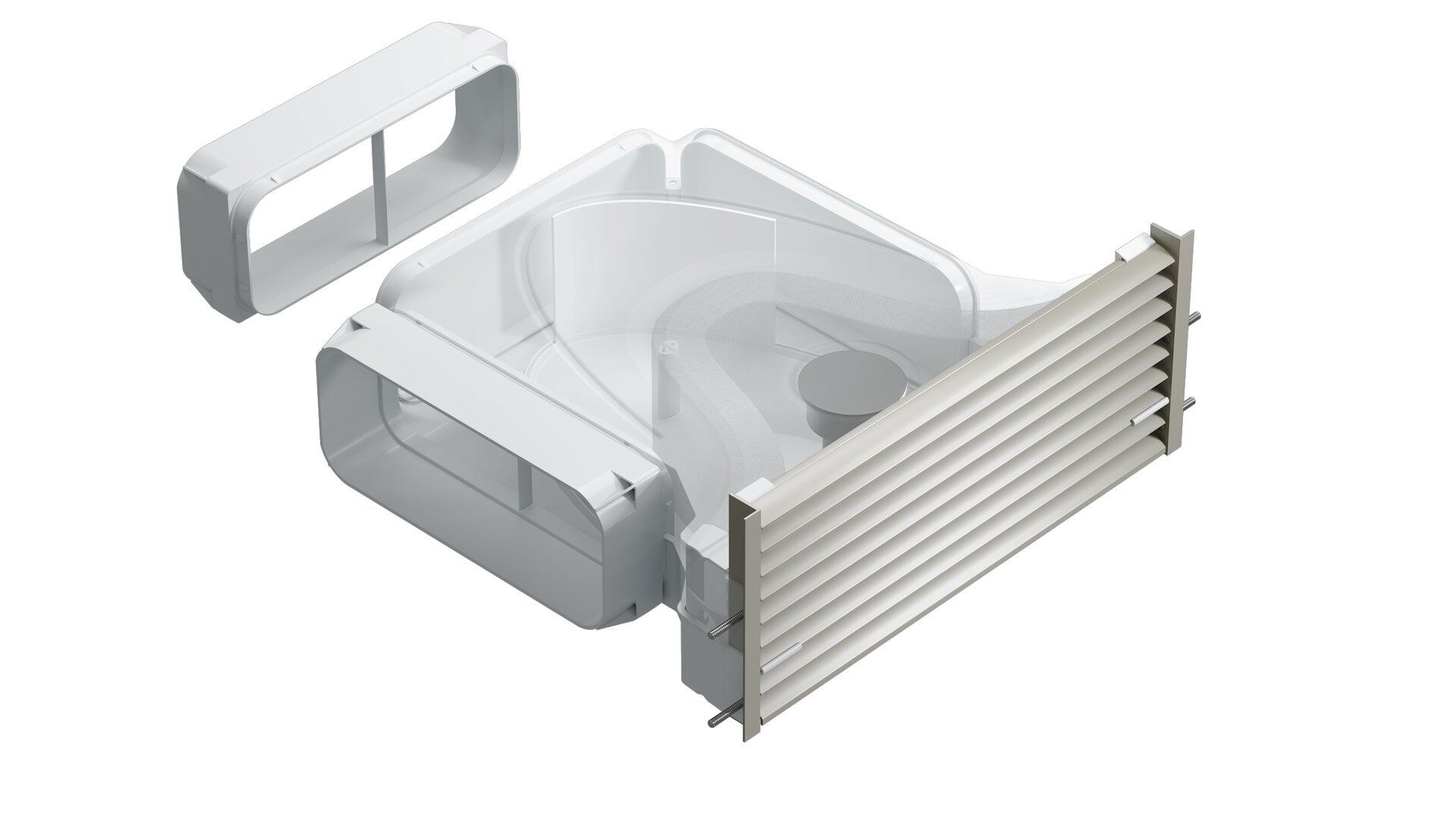 Naber PRIME flow GREENflow Filterbox-Set-2, Filterbox-Set, schwarz matt