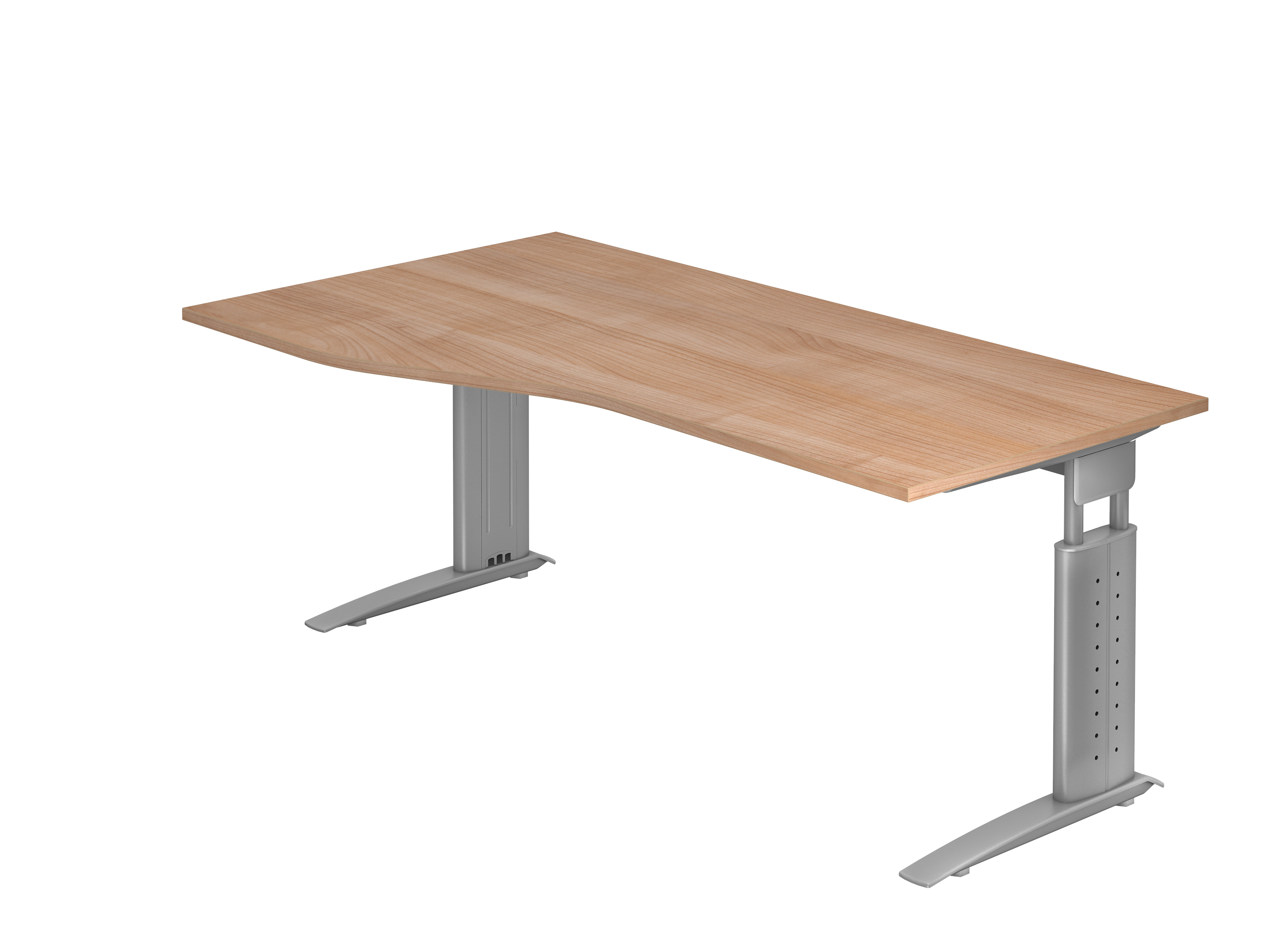 LIGNEA Schreibtisch US18, 180 x 100/80cm