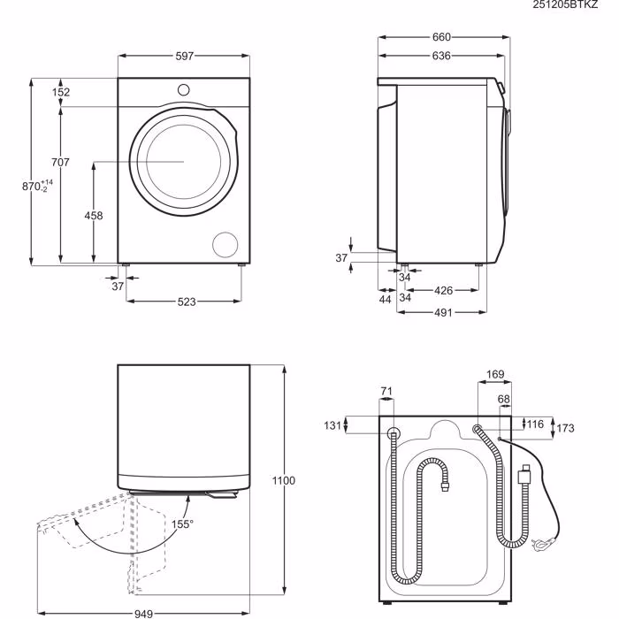 AEG LW9BA961 Set