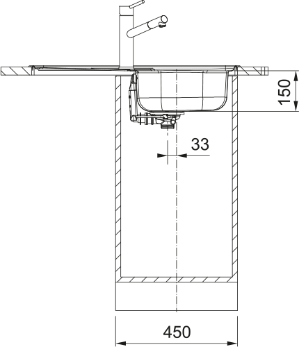 Franke FLN 611-78/44