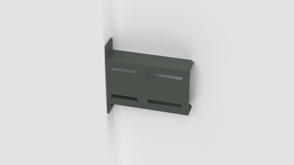 Naber WESCO® Konsole für Eckschrank, Adapter, anthrazit