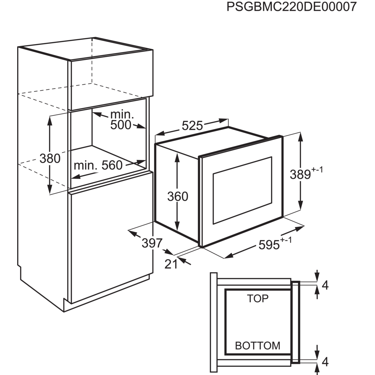 AEG MG2600T Mikrowelle