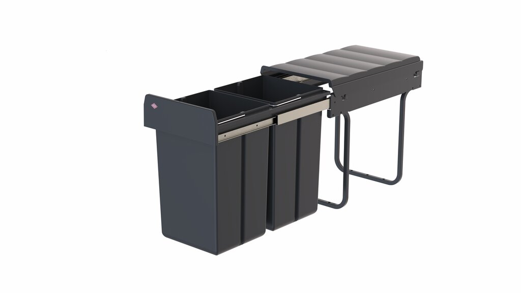 Naber WESCO® Traditionline Double-Boy 410 X/300-2, Abfallsammelsystem, anthrazit Naber WESCO® Traditionline Double-Boy 410 X/300-2, Abfallsammelsystem, anthrazit