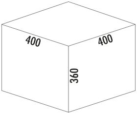 Cox® Base 360 S/400-1, hellgrau, H 360 mm