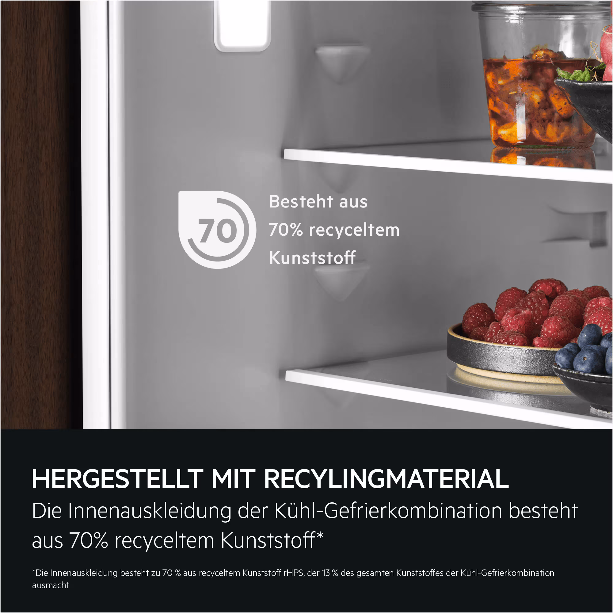 AEG EK7D18F Kühl- / Gefrierkombination