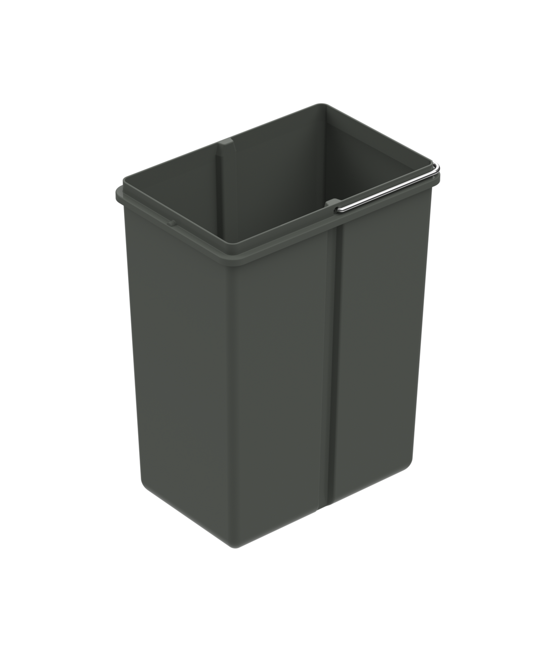 WESCO® Drahtbügel-Eimer, anthrazit, 8 Liter