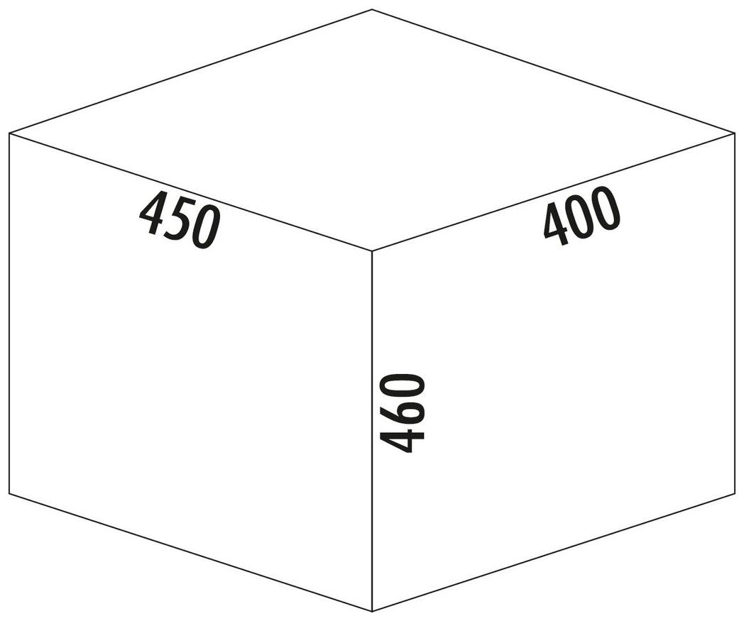 Cox® Base 460 R/450-1, hellgrau, H 460 mm