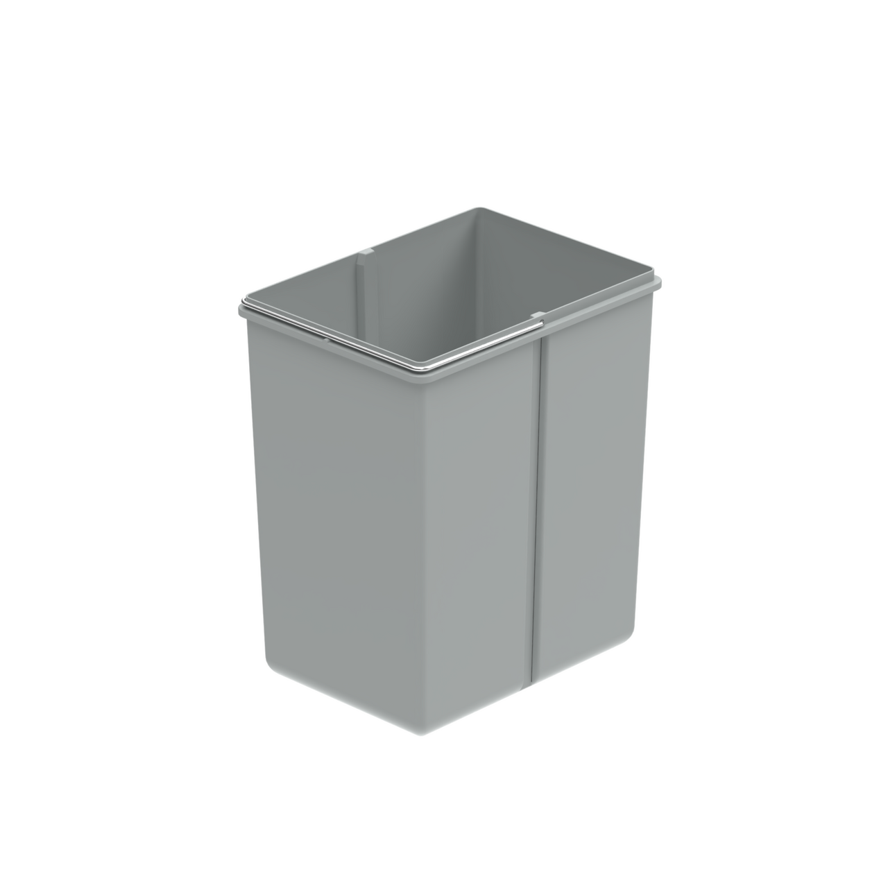 WESCO® Drahtbügel-Eimer 20 Liter, alugrau, 20 Liter